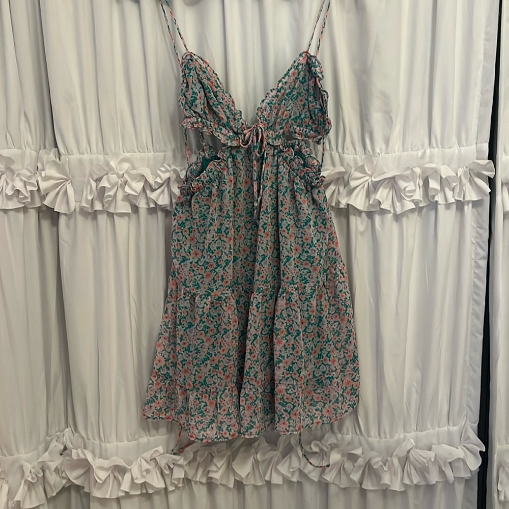 Floral Strappy Dress